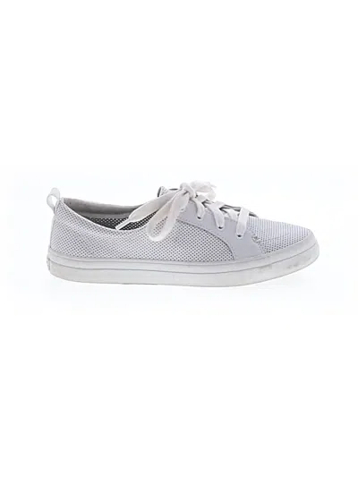 Pre-owned Sperry Top-sider® Sneakers White Solid Pattern Shoes
