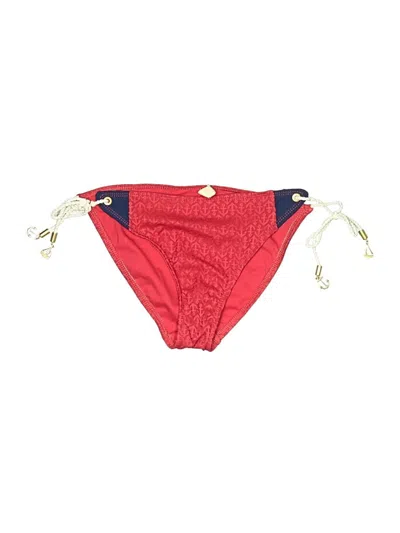 Pre-owned Sperry Top-sider® Swimsuit Bottoms Red Swimwear