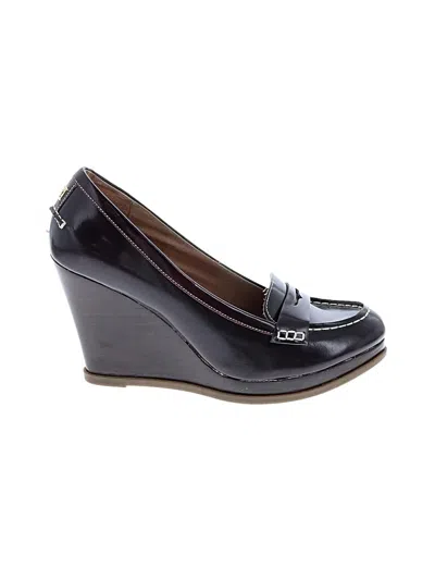 Pre-owned Sperry Top-sider® Wedges Black Shoes