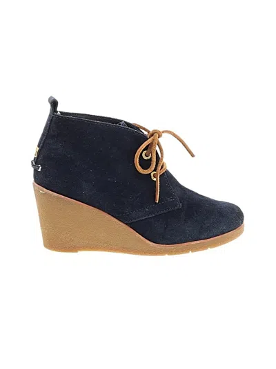 Pre-owned Sperry Top-sider® Wedges Blue Shoes
