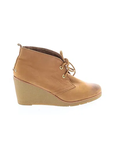 Pre-owned Sperry Top-sider® Wedges Tan Shoes