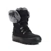 Sperry Torrent Sts86832 Women's Black Faux Fur Waterproof Winter Boot Jobb1664 In Black