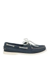 Sperry Woman Loafers Navy Size 7 Leather In Blue