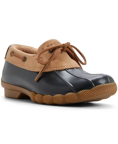Sperry Saltwater Waterproof Duck Shoe In Brown