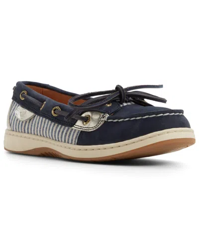Sperry Women's Angelfish Round Toe Boat Shoes In Blue