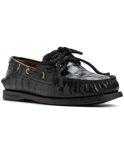 SPERRY WOMEN'S AUTHENTIC ORIGINAL 2 EYE LACE-UP BOAT SHOE