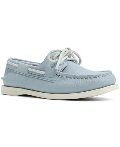 Sperry Women's Authentic Original 2 Eye Lace-up Boat Shoe In Light Blue