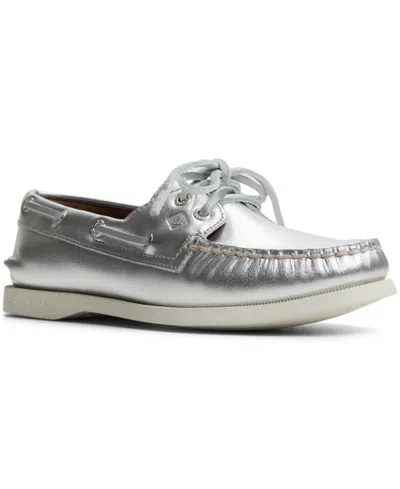 SPERRY WOMEN'S AUTHENTIC ORIGINAL 2 EYE LACE-UP BOAT SHOE