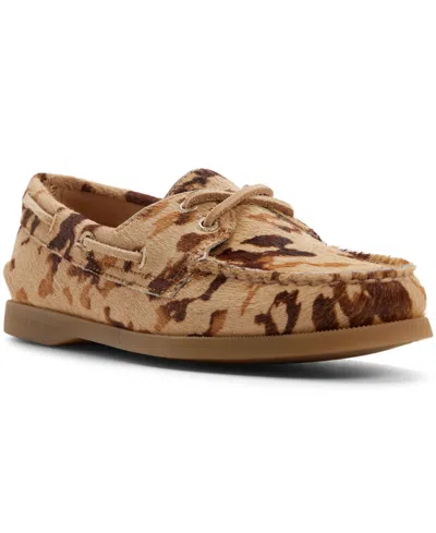 Sperry Women's Authentic Original 2-eye Slip-on Boat Shoe In Brown