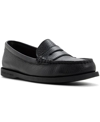 Sperry Women's Authentic Original Round Toe Loafers In Black