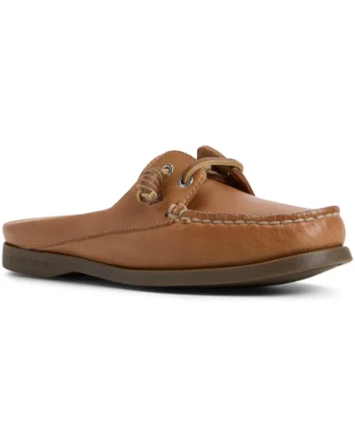 SPERRY WOMEN'S AUTHENTIC ORIGINAL ROUND TOE MULES FLATS