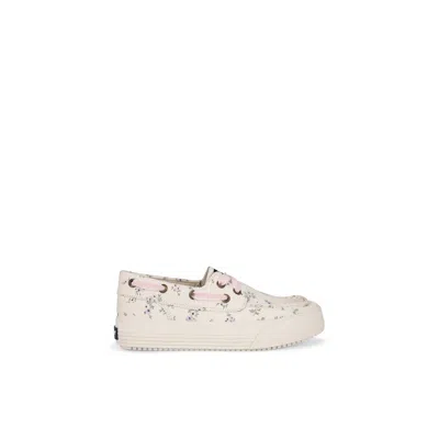 Sperry Women's Bahama Junior Platform Sneaker In White