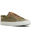 Sperry Women's Bermuda Beach Twill Lace Up Sneakers In Mid Green