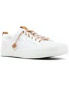 Sperry Women's Bermuda Beach Twill Lace Up Sneakers In White