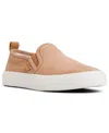 Sperry Women's Bermuda Beach Twill Round Toe Sneakers In Nude