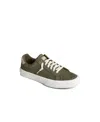 Sperry Women's Bermuda Ltt Lace Up Sneakers In Canvas Medium Green