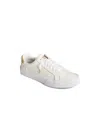 Sperry Bermuda Womens Two Tone Man Made Casual And Fashion Sneakers In Canvas Gray