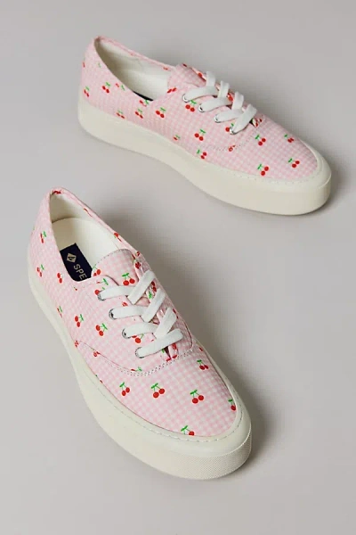 Sperry Women's Candy Cvo Sneaker In Red/white, Women's At Urban Outfitters