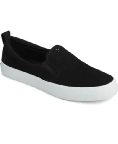 SPERRY WOMEN'S CREST TWIN GORE PERFORATED SLIP ON SNEAKERS, CREATED FOR MACY'S