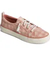 SPERRY WOMEN'S CREST VIBE GINGHAM CANVAS SNEAKERS, CREATED FOR MACY'S