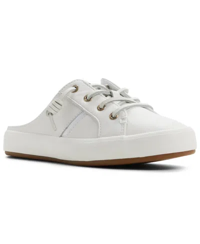 Sperry Women's Crest Vibe Lace-up Mule Sneakers In White