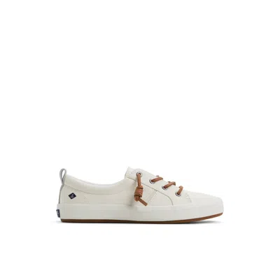 Sperry Women's Crest Wave Sneaker Low Top Sneakers In White