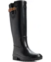 Sperry Drizzle Tall Waterproof Rain Boot In Black