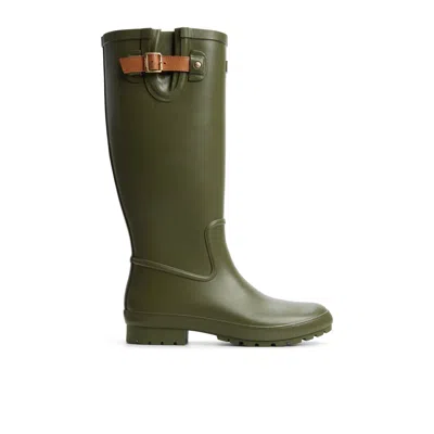 Sperry Women's Drizzle Knee High Rains In Green