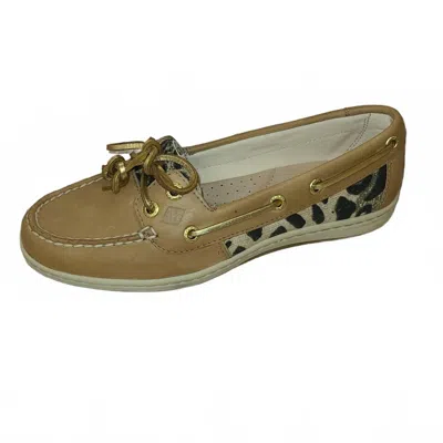 Sperry Women's Firefish Boat Shoes In Tan In Multi