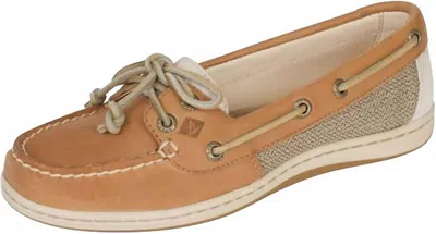 Sperry Women's Firefish Core Linen Shoes In Oats In Brown