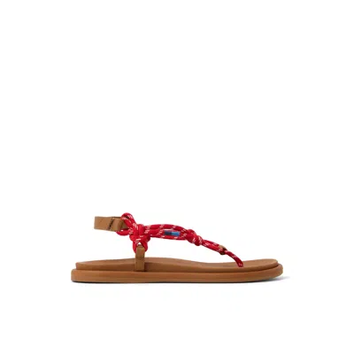 Sperry Women's Isla T-bar Sandals T-strap Flat In Red