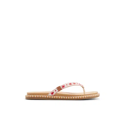 Sperry Women's Isla Thong Embroider Sandal In White/print