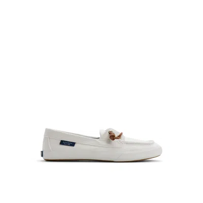 Sperry Women's Lounge Away Sneaker Slip Ons In White