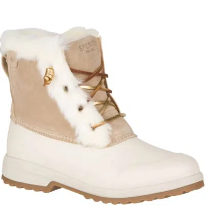 Sperry Women's Maritime Repel Pac Boots In Sand In Neutral