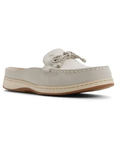 Sperry Women's Mulefish Slip-on Mule Loafers In White