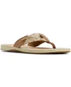 Sperry Women's Parrotfish Flip Flop Sandals, Created For Macy's In Brown Multi