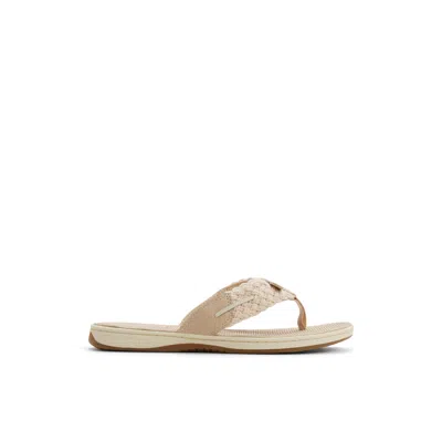 Sperry Women's Parrotfish Flip Flop Thong Sandals In White/bone