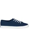 Sperry Women's Pier View Slide On Sneaker In Fray Navy In Multi