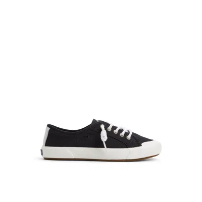 Sperry Women's Pierwave 2 Lace To Toe Sneaker Low Top Sneakers In Black
