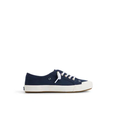 Sperry Women's Pierwave 2 Lace To Toe Sneaker Low Top Sneakers In Blue