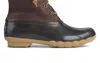 Sperry Women's Saltwater Duck Boot In Tan/dark Brown In Multi