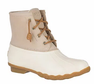 Sperry Women's Saltwater Puff Boot In Ivory In Neutral