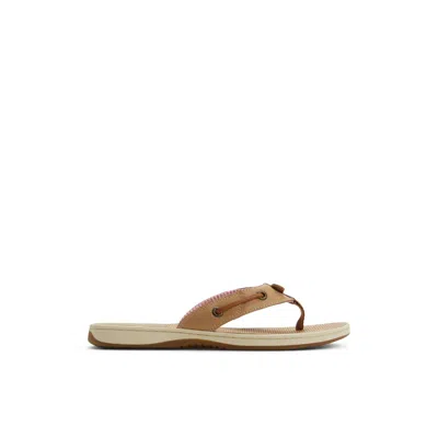 Sperry Women's Seafish Flip Flop Thong Sandals In Tan