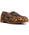 Sperry Seaport Genuine Calf Hair Penny Loafer In Brown