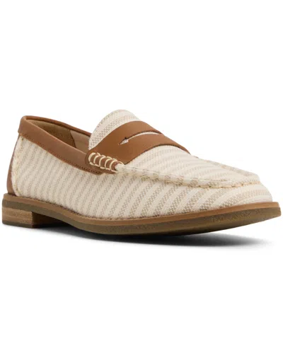 Sperry Women's Seaport Penny Shoes In Neutral