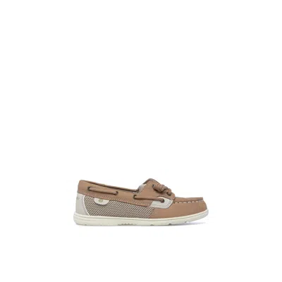 Sperry Women's Shoresider 3‑eye Junior Boat Shoes In Brown