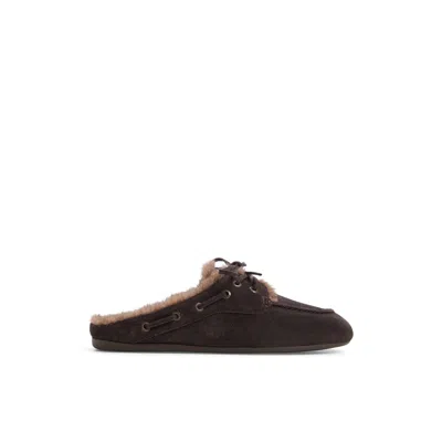 Sperry Women's Slim Boat Mule Shoe In Dark Brown