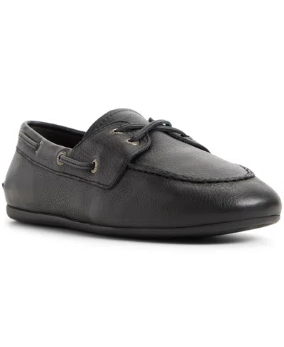 Sperry Women's Slim Lace-up Boat Shoes In Tumbled Black