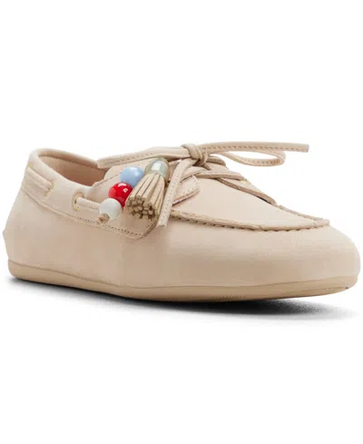 Sperry Women's Slimboat Lace-up Flats, Macy's Exclusive In Neutral