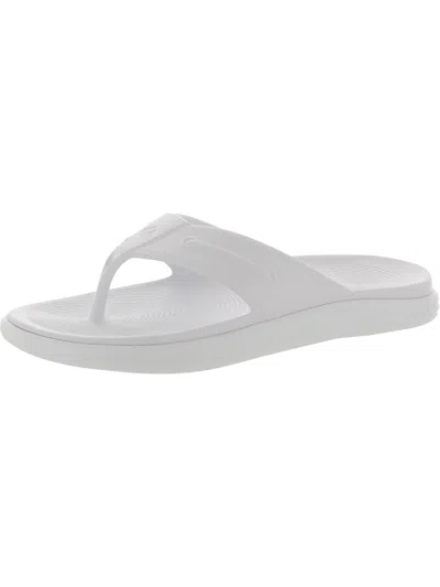 Sperry Womens Footbed Sandal Thong Flip-flops In White